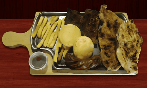 Asado mixto chocoano